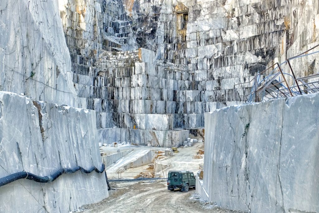 The Carrara Marble Quarry By 4x4 - Richard Krieger